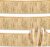 3 Pack 10 Ft Champagne Gold Foil Fringe Garland Metallic Streamers Tinsel Banner Wall Hanging Garland Backdrop for Parade Floats, Halloween, Christmas, Thanksgiving, New Year Party Decorations
