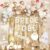 Champagne Gold Bridal Shower Decorations, Bachelorette Party Supplies Kit Includes Bride To Be Foil Balloons, Veil, Tiara Crown, Sash, Fringe Curtains, Photo Props for Engagement Wedding