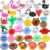 Inflatable Drink Holder 35 Pack Inflatabl Floats Floating Cup Holders Fun Floaties for Swimming Pool Party