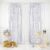 Eternal Beauty Sequin Backdrop Curtains, 2×8 Ft-2 Panels Silver Back Drop for Shimmer Photography Party Wedding Birthday Decor