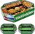 Football Snack Stadium Trays (3-Pack)