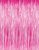 GOER 3.2 ft x 9.85 ft Metallic Tinsel Foil Fringe Curtains Party Photo Backdrop Party Streamers for Galentines Day, Birthday, Graduation, New Year Eve Decorations Wedding Decor (1 Pack, Hot Pink)