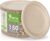 Ecovita 100% Compostable Paper Plates [9 in.] – 150 Disposable Plates Eco Friendly Sturdy Tree Free Liquid and Heat Resistant Alternative to Plastic or Paper Plates