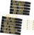 Snsowed 12 Pack- Bachelorette Party Bride To Be Sash- Unique Bride Bridesmaid Sashes for Bachelorette Party (Black, Rose Gold Letters)