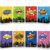 YIDAKO 24pcs Hero Party Favors Bags, Hero Goodie Candy Bag Gift Bags with 8 Different Types, Comic Kraft Paper Bag for Birthday Party Supplies Baby Shower Decorations