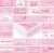 24 Design Pink Baby Shower Photo Booth Props Set Baby Shower Photo Booth Kit Sign Decorations, Waterproof Multi Color Double Sided Pink Selfie Photoshoot Party Backdrop Sign