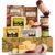 Harry & David Grand Meat And Cheese Gift Box, Food Gift Basket For All Occasions, Charcuterie Platter With 4 Cheese Blocks, 4 Sausages, 2 Sets Of Crackers, Relish & Honey Mustard Sauces