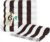Salt Earth Cotton Striped Beach Cabana Towel, 6 Pack – 30″x60″ Quick Dry Towels, Pool Essentials, Travel, Gym & Bathroom Towels, Oversized Beach Vacation EssentialsCoffee Brown