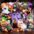 Ghost & Pumpkin Balloon Arch (184 pcs)
