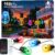Beizelte Outdoor String Lights, 150FT RGB+IC Outside Light Dimmable Shatterproof LED Bulbs, IP67 Waterproof Chasing Effect Lighting DreamColor Patio Strip Lights for Backyard, Balcony, Outdoor Living