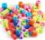 Frienda 100 Pcs Pool Noodles Bits Multicolor Craft Small Size Versatile Mixed Floating Pool Noodles Foam Rope Tube for Play or DIY Craft Multipurpose (1.18″-2.36″ Dia.,Macaron Colors)