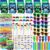 208Pcs Video Game Party Favors Pack for 12 Guest, Gamer Goodie Bag Stuffers for Kids Boys, Gaming Theme Birthday Party Decorations Supplies (Video Game Party Favors)