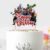 Superhero Happy Birthday Cake Topper – Comic Theme Party Decorations | Perfect for Men & Adults Celebrations | Ideal for Cakes, Cupcakes & Party Décor