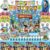 Cartoon Birthday Decorations, Cartoon Party Supplies – Happy Birthday Banner Balloons Plates Backdrop Cake Toppers Tablecloth Hanging Swirls Stickers