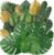 Sggvecsy 82 Pieces 8 Kinds Artificial Tropical Palm Leaves Tropical Leaves Monstera Leaves Safari Jungle Leaf with Stems for Hawaiian Luau Party Beach Table Wedding Shower Birthday Theme Decorations