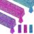 Purple & Blue & Fuchsia Red Holographic Tablecloth 40″ x 108″ Party Decoration Valentine’s Day Birthday Party Table Decor Iridescence Plastic Table Cloth for Halloween Bachelorette Supplies